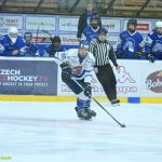 VIDEO: Junioři Tábora smetli Warriors Brno půltuctem. Útočník Slívko oslavil v závěru hattrick
