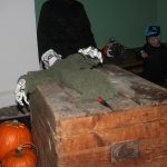 V cíli halloweenského průvodu v Čížové čekal na děti poklad