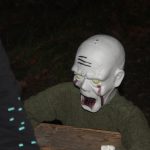 V cíli halloweenského průvodu v Čížové čekal na děti poklad