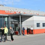 VIDEO: Na českobudějovickém letišti přistál letoun nového dopravního partnera