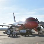 VIDEO: Na českobudějovickém letišti přistál letoun nového dopravního partnera