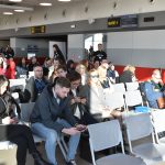 VIDEO: Na českobudějovickém letišti přistál letoun nového dopravního partnera