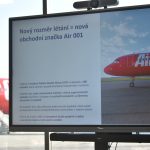 VIDEO: Na českobudějovickém letišti přistál letoun nového dopravního partnera