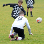 Milevští starší žáci se rozloučili dvouciferným debaklem Veselí, přezimují druzí