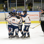 Přestřelka našla vítěze až ve třetí třetině. Milevsko B prohrálo na ledě Vimperku