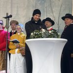 Advent v Písku odstartovalo žehnání věncům. Otevřel se i jarmark a kluziště