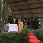 Na Hubertské mši na táborské Pintovce zněla slova o pokoře k přírodě i o úbytku myslivců