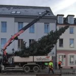 Kvůli rekonstrukci centra Strakonic ozdobí letos vánoční strom Palackého náměstí