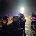 Led a sníh. Řidiči ráno bourali napříč Jihočeským krajem