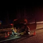 Led a sníh. Řidiči ráno bourali napříč Jihočeským krajem