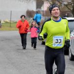 Na Štěpána se běhalo kolem Tálínského rybníka