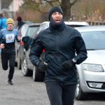 Na Štěpána se běhalo kolem Tálínského rybníka