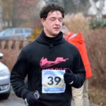 Na Štěpána se běhalo kolem Tálínského rybníka