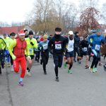 Na Štěpána se běhalo kolem Tálínského rybníka