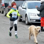 Na Štěpána se běhalo kolem Tálínského rybníka