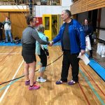 Vánoční turnaj v badmintonu opanovali manželé Herinkovi