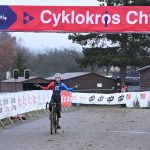 Cyklokrosový pohár v Chýnově vyhrála mezi kadetkami Vilma Pazourková