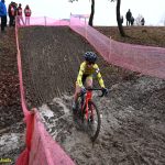 Cyklokrosový pohár v Chýnově vyhrála mezi kadetkami Vilma Pazourková