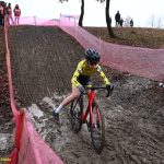 Cyklokrosový pohár v Chýnově vyhrála mezi kadetkami Vilma Pazourková