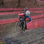 Cyklokrosový pohár v Chýnově vyhrála mezi kadetkami Vilma Pazourková