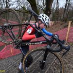 Cyklokrosový pohár v Chýnově vyhrála mezi kadetkami Vilma Pazourková