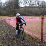 Cyklokrosový pohár v Chýnově vyhrála mezi kadetkami Vilma Pazourková