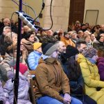 Na vánočním koncertu Fantomu v milevské bazilice i letos zazpíval Jindra Müller. Vzdal Poctu Milevsku a lidé vzdali poctu jemu