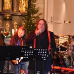 Na vánočním koncertu Fantomu v milevské bazilice i letos zazpíval Jindra Müller. Vzdal Poctu Milevsku a lidé vzdali poctu jemu