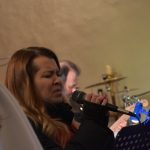 Na vánočním koncertu Fantomu v milevské bazilice i letos zazpíval Jindra Müller. Vzdal Poctu Milevsku a lidé vzdali poctu jemu