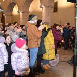 Na vánočním koncertu Fantomu v milevské bazilice i letos zazpíval Jindra Müller. Vzdal Poctu Milevsku a lidé vzdali poctu jemu