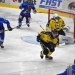 Hokej: Táborští kohouti vyprovodili zlínské berany. Na videu vybrali hráče zápasu fanoušci. Slovo dostal i důrazný bek