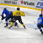 Hokej: Táborští kohouti vyprovodili zlínské berany. Na videu vybrali hráče zápasu fanoušci. Slovo dostal i důrazný bek