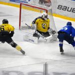 Hokej: Táborští kohouti vyprovodili zlínské berany. Na videu vybrali hráče zápasu fanoušci. Slovo dostal i důrazný bek