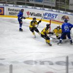 Hokej: Táborští kohouti vyprovodili zlínské berany. Na videu vybrali hráče zápasu fanoušci. Slovo dostal i důrazný bek