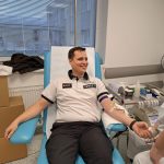 Policisté zamířili do prachatické nemocnice. Darovali krev