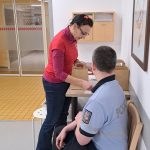 Policisté zamířili do prachatické nemocnice. Darovali krev