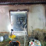 V noci hořel dům v Březí u Kamenného Újezdu