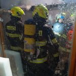 K požáru v Olešné mířili profesionálové i dobrovolní hasiči