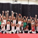 VIDEO: Gymnastky Kláry Petržilkové předvedly v Táboře vánoční i soutěžní choreografie