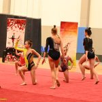 VIDEO: Gymnastky Kláry Petržilkové předvedly v Táboře vánoční i soutěžní choreografie