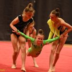 VIDEO: Gymnastky Kláry Petržilkové předvedly v Táboře vánoční i soutěžní choreografie