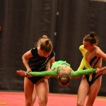 VIDEO: Gymnastky Kláry Petržilkové předvedly v Táboře vánoční i soutěžní choreografie