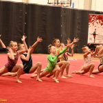 VIDEO: Gymnastky Kláry Petržilkové předvedly v Táboře vánoční i soutěžní choreografie