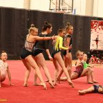 VIDEO: Gymnastky Kláry Petržilkové předvedly v Táboře vánoční i soutěžní choreografie