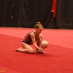 VIDEO: Gymnastky Kláry Petržilkové předvedly v Táboře vánoční i soutěžní choreografie