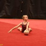 VIDEO: Gymnastky Kláry Petržilkové předvedly v Táboře vánoční i soutěžní choreografie