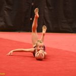 VIDEO: Gymnastky Kláry Petržilkové předvedly v Táboře vánoční i soutěžní choreografie