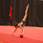 VIDEO: Gymnastky Kláry Petržilkové předvedly v Táboře vánoční i soutěžní choreografie