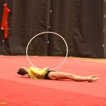 VIDEO: Gymnastky Kláry Petržilkové předvedly v Táboře vánoční i soutěžní choreografie