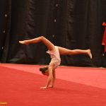 VIDEO: Gymnastky Kláry Petržilkové předvedly v Táboře vánoční i soutěžní choreografie